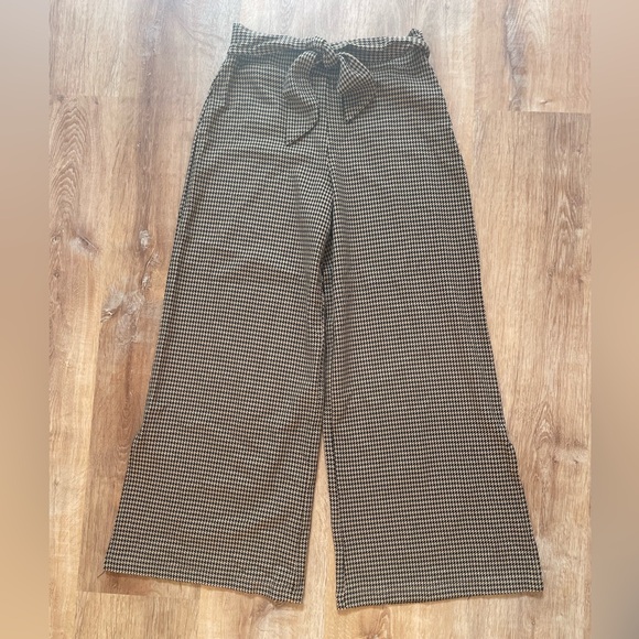 Anthropologie Cartonnier Houndstooth Wide Leg Pants - Picture 6 of 15